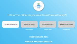 เปิดตัว Trim แชทบอท A.I. ช่วยผู้บริโภคยกเลิกบริการ Comcast