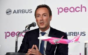 Japan budget airline Peach to buy 13 Airbus aircraft