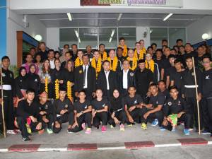นายกสมาคมปันจักสีลัตแห่งประเทศไทย ให้การต้อนรับนักกีฬาปันจักสีลัตทีมชาติยุโรป