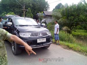 คนร้ายขับรถประกบก่อนถล่มยิง สมาชิก อบต.คอลอตันหยง เสียชีวิตคาที่