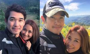ครอบครัวสุขสันต์ “ลิฟท์ สุพจน์” พาภรรยาหนีลูกสาวลั้ลลาเที่ยวเหนือ