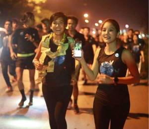 สาวแกร่ง “กาละแมร์” ภูมิใจวิ่งผ่าน 10 กม.พร้อมชื่นชม “ก้อย รัชวิน” ดุจกำลังสำคัญเคียงข้าง “ตูน”