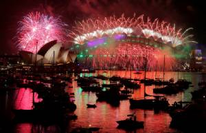 InPics&amp;Clip: ลาก่อน2016!! นิวซีแลนด์และออสเตรเลียจุดพลุต้อนรับปีใหม่สวยงามอลังการ