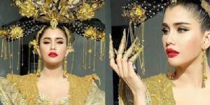 “ปู ไปรยา” โชว์โหนสลิงสูง 40 เมตร สวยสง่าดุจนางพญาสีทอง