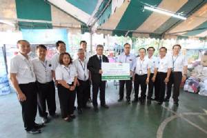 ปตท.มอบเงินช่วยเหลือชุมชนที่ประสบเหตุอัคคีภัย