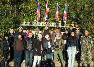 CPF นำสื่อมวลชนสัมผัสธรรมชาติเส้นทางเดินป่ากิ่วแม่ปาน