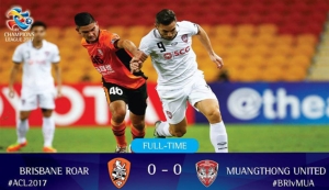เจาะไม่เข้า! “กิเลน” เจ๊า “บริสเบน” เก็บแต้มแรกประเดิมศึก ACL 2017