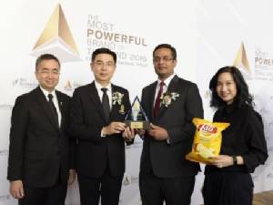 “เลย์” รับรางวัล “สุดยอดแบรนด์ขนมขบเคี้ยว ทรงพลังที่สุดแห่งปี 2016” จากคณะพาณิชยศาสตร์ฯ จุฬาฯ