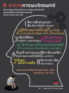 8 อาการควรพบจิตแพทย์