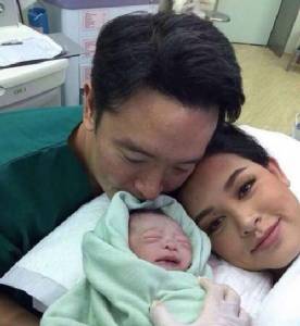 สมการรอคอย!! “วิกกี้-ชาย” สุดแฮปปี้ คลอดลูกชายคนแรกแล้ว