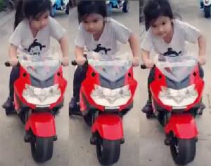 แมนมาก!! คลิป “น้องมะลิ” เป็นเด็กแว๊น ทั้งซิ่งทั้งห้าวเต็มพิกัด