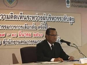 กกต.ยันพร้อมจัดเลือกตั้งทุกระดับ สนง.ค้านใช้สิทธิท้องถิ่นก่อน หวั่นสร้างฐานการเมือง