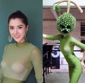 อินจัด!! “ไอซ์ อภิษฎา” ขอเป็นเมียหน้ากากทุเรียน กับท่าโพสสุดเซ็กซี่