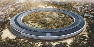 แคมปัสสุดหรูใหม่ Apple พื้นที่จอดรถกว้างกว่าตัวออฟฟิศ