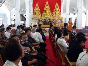 วัดไทรงามจัดพิธีบำเพ็ญกุศลวันกตัญญู เพื่ออุทิศส่วนกุศลให้แก่อดีตเจ้าอาวาสที่ล่วงลับไปแล้ว