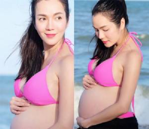 เผ็ดยันคลอด! “อ๋อม สกาวใจ” โพสต์ท้องโย้เข้าเดือนที่ 7 ทั้งสวยทั้งแซ่บ