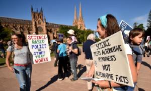 Australia, New Zealand kick off global science rallies