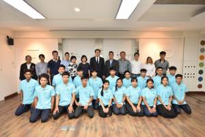 สมาคมธุรกิจรับสร้างบ้านรับมอบตัวนักศึกษาโครงการทวิภาคี รุ่นที่ 5
