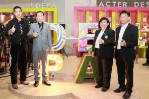 “โตโน่-ภาคิน” ร่วมชมผลงานคาแร็คเตอร์ฝีมือคนไทย  ใน Character Design Workshop