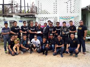 ชมรมบิ๊กใบค์สงขลา จัดคาราวานเข้าช่วยเหลือโรงเรียนวัดจันทร์ และมอบเงินบริจาคกว่า 3 แสนบาท