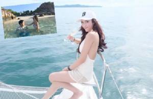 ซูมชัดๆ “เบลล์” หวานใจ “แอมป์ พีรวัศ” สวย เซ็กซี่ ไม่แพ้ดารา