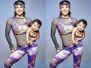 น่ารักสุดๆ “น้องดีแลน” ถ่ายแบบกับคุณแม่สายแซ่บ “ลิเดีย”