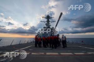 US Navy ship sails near South China Sea reef claimed by Beijing: US official
