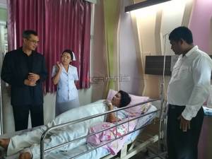 ยุติธรรมกระบี่รุดเยี่ยม “เหยื่อพลุระเบิด” พร้อมแจ้งสิทธิรับค่าตอบแทน