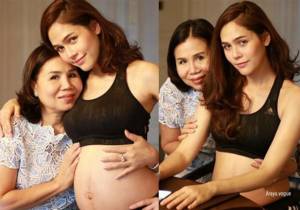 อบอุ่น! “ชมพู่ อารยา” อวดท้องโย้สุดสวยร่วมซีนกับคุณแม่