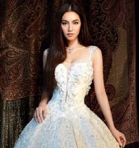 “พี่เวียร์” ชอบมั้ย?  “เบลล่า” ถ่ายแบบใส่ชุดเจ้าสาว