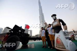 Robotic cop in UAE