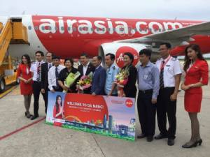 ไทยแอร์เอเชียเปิดไฟลต์แรก “กรุงเทพฯ-ดานัง” ตอบโจทย์ลูกค้าโลว์คอสต์