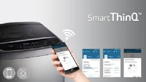 เครื่องซักผ้า “แอลจี” เชื่อมต่อการทำงานกับ WI-FI