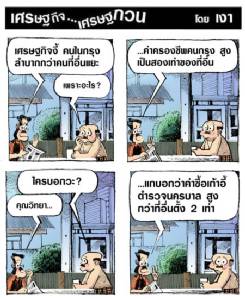 ค่าครองชีพคนกรุง