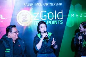 MOL จับมือ Razer เปิดตัว "zGold-MOLPoints" หน่วยเงินของเกมเมอร์