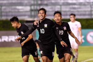 "ไทย" เสียโทษท้ายเกม เจ๊ามองโกเลีย 1-1 ศึกเอเอฟซี ยู-23