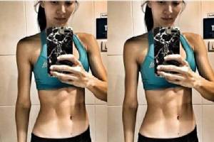 ผอมไปมั้ย? “กรีน อัษฎาพร” ถ่ายรูปโชว์กล้ามท้อง