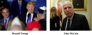 McCain คือ American Hero  ตรงข้ามกับ Trump