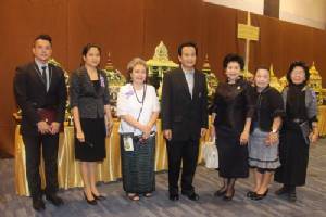 อธิการบดี มสด.เยี่ยมชมงาน