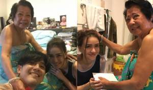 เรียกที่รักเต็มปาก! “ศรราม” ซึ้งใจ “นิโคล” มาเบิร์ธเดย์ตนและแม่ข้ามคืน