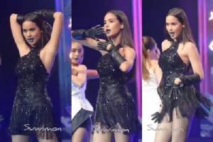 น่ารักปนเซ็กซี่ “ญาญ่า” ออกสเต็ปแดนซ์ทำใจละลาย (คลิป)