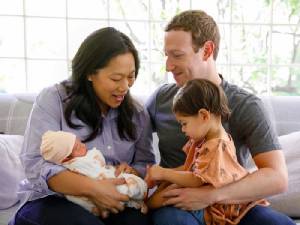 “มาร์ก ซักเกอร์เบิร์ก” ลาคลอดรับลูกสาวคนที่ 2