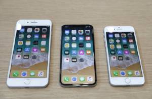 เทียบขนาด iPhone 8 Plus, iPhone X และ iPhone 8