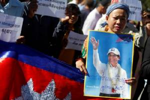 ศาลอุทธรณ์เขมรยืนคำสั่งควบคุมตัวหัวหน้าพรรคฝ่ายค้านไม่ปล่อยตัวตามคำร้อง