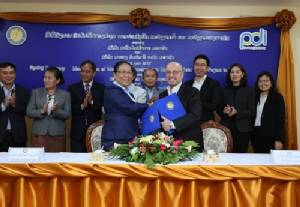 ผาแดงฯ ลงนามร่วมลงทุนโรงไฟฟ้าพลังน้ำใน สปป.ลาว