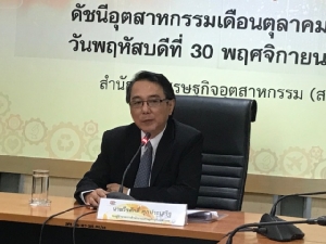 ดัชนีผลผลิตอุตสาหกรรมสดใสปี 61 คาดโต 1.5-2.5%