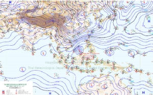 ไทยหนาวลงต่อเนื่อง กทม.17 องศาเซลเซียส ใต้คลื่นสูงมีฝนเพิ่ม