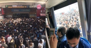 ชาวเซี่ยงไฮ้ป่วน! รถไฟฟ้าใต้ดินขัดข้องตอนเช้า ผู้โดยสารล้นทะลักสถานีรถไฟ (ชมคลิป)