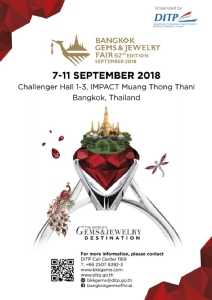 พบกับกิจกรรมและนิทรรศการสร้างแรงบันดาลใจในงาน Bangkok Gems and Jewelry Fair ครั้งที่ 62