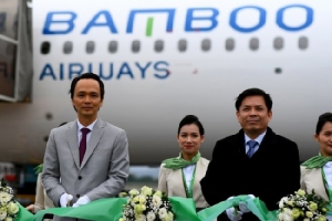 “แบมบูแอร์เวย์ส” สายการบินน้องใหม่เวียดนามบินเที่ยวปฐมฤกษ์ ขยายฝูง 50 ลำสิ้นปีนี้